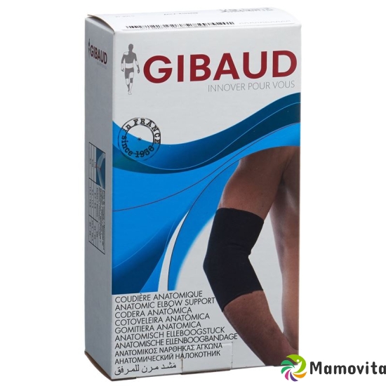 Gibaud Ellenbogenbandage Anatom S 22-25cm Schwarz buy online