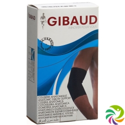 Gibaud Ellenbogenbandage Anatom M 25.5-28.5cm Schwarz