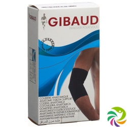 Gibaud Anatomische Ellenbogenbandage L 29-32cm Schwarz