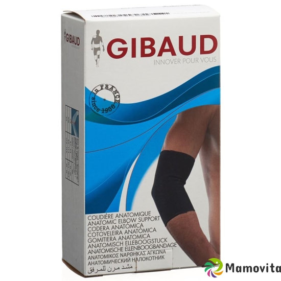 Gibaud Anatomische Ellenbogenbandage L 29-32cm Schwarz buy online