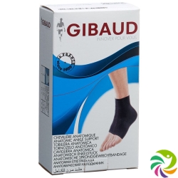 Gibaud Sprunggelenkbandage Anat S 18-21cm schwarz