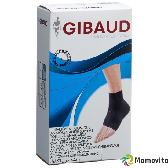 Gibaud Sprunggelenkbandage Anat S 18-21cm schwarz buy online