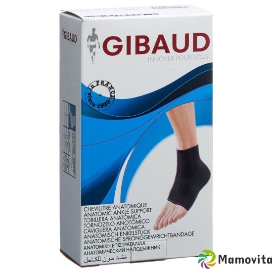 Gibaud Sprunggelenkbandage Anat M 21.5-24.5cm schwarz buy online