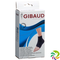 Gibaud Sprunggelenkbandage Anat L 25-28cm schwarz