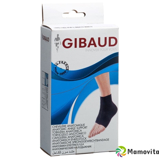 Gibaud Sprunggelenkbandage Anat L 25-28cm schwarz buy online