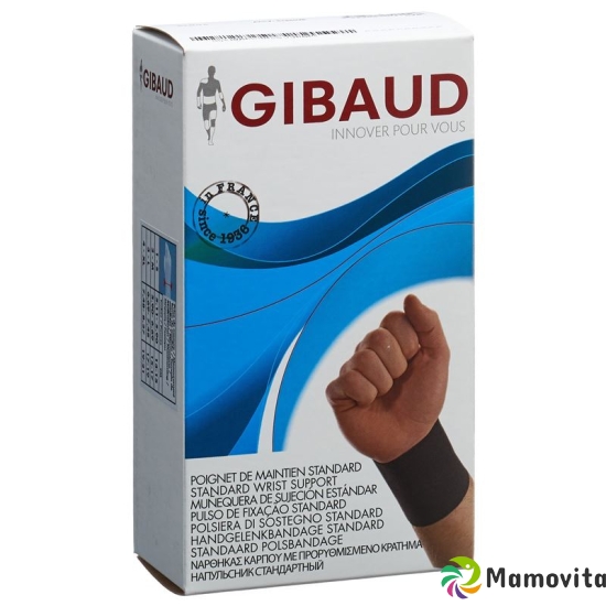 Gibaud Handgelenkmansch Verstellbar S 13-15cm Schwarz buy online