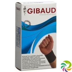 Gibaud Handgelenkbandage M 15-17cm schwarz