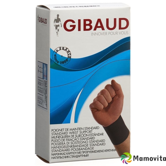 Gibaud Handgelenkbandage M 15-17cm schwarz buy online