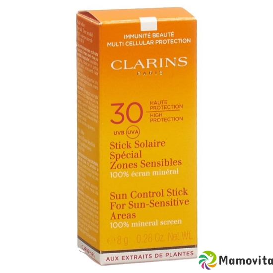 Clarins Solaire Stick Zones Hte Prot Uvb30 8g buy online