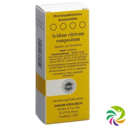 Acidum Citricum Compositum Tabletten 80 Stück