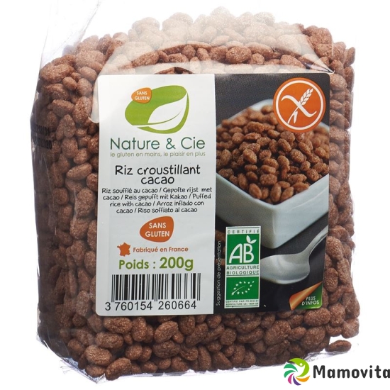 Nature&cie Reis Crispies Choco Glutenfrei 200g buy online