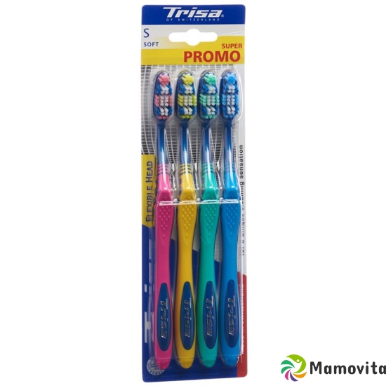 Trisa Flexible Head Toothbrush Quattro Soft buy online