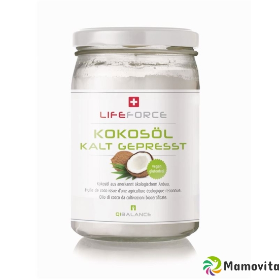 Qibalance Kokosöl Bio Glas 500ml buy online