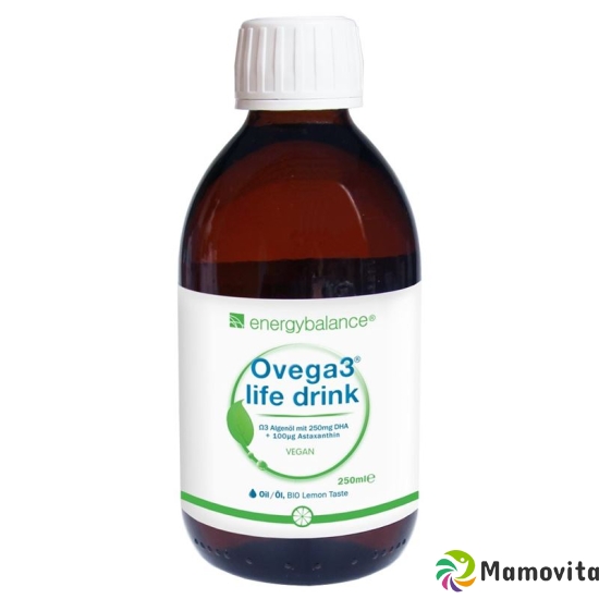 Ovega3 Algenöl mit DHA + Bio-Limone 250ml buy online