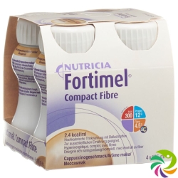 Fortimel Compact Fibre Cappuccino 4x 125ml