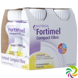 Fortimel Compact Fibre Vanille 4x 125ml