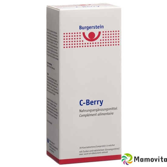 Burgerstein C-Berry 30 chewable tablets buy online