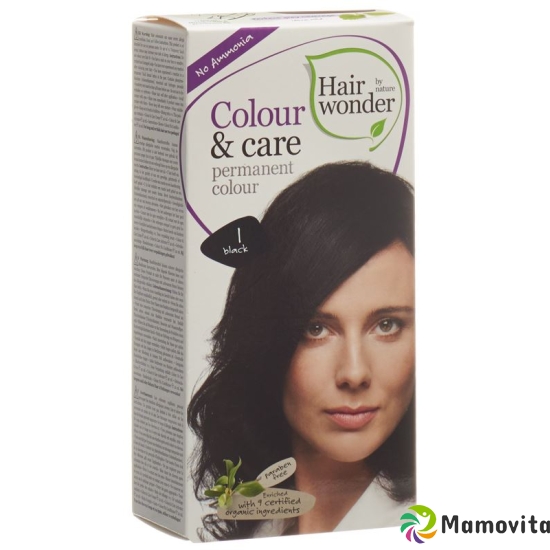 Henna Hair Wonder Color & Care 1 Black buy online