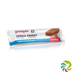 Sponser Cereal Energy Bar Strawberry 40g