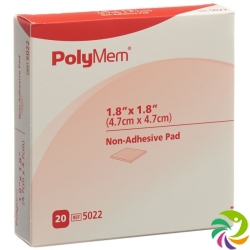 Polymem Wundverband 4.7x4.7cm Non Adhesi Steril 20 Stück