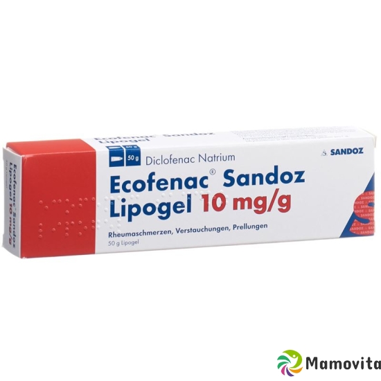 Ecofenac Sandoz Lipogel 1% 50g buy online