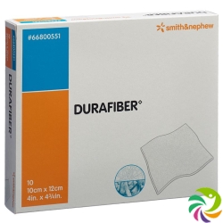 Durafiber Wundauflage 10x12cm Steril 10 Stück