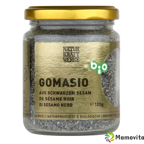 Naturkraftwerke Gomasio Schwarzem Sesam Bio 100g buy online