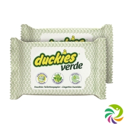 Duckies Verde Feuchtes Toilettenpapier Duo 2x 30 Stück