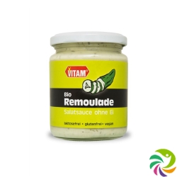 Vitam Sauce Remoulade ohne Ei Bio Glas 225ml