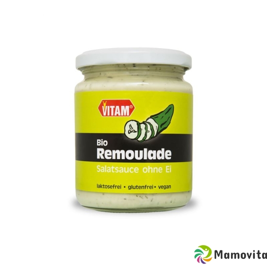 Vitam Sauce Remoulade ohne Ei Bio Glas 225ml buy online