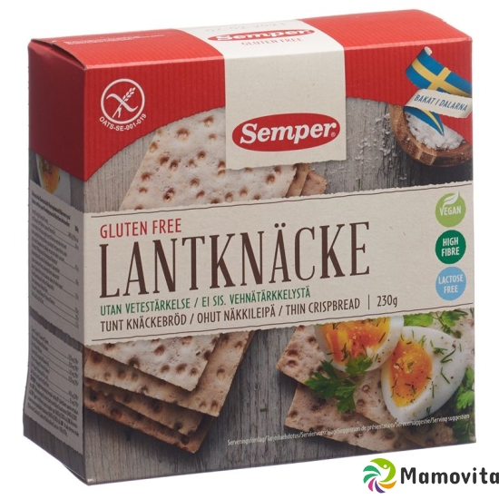 Semper Herzhaftes Land-Knaecke Glutenfrei 230g buy online