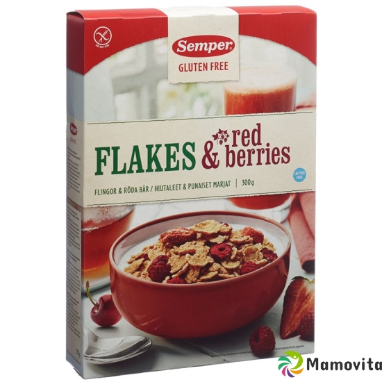 Semper Extra Flakes Rote Früchte Glutenfrei 300g buy online