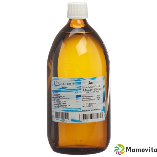 Oligopharm Gold Lösung 2.5mg/l 1000ml buy online