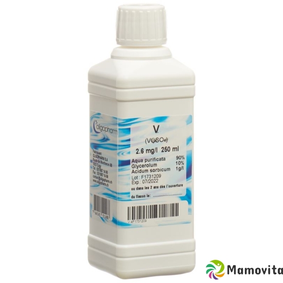 Oligopharm Vanadium Lösung 2.6mg/l 250ml buy online