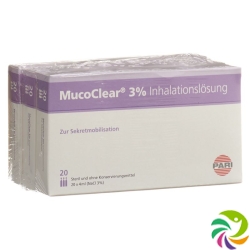 Pari Mucoclear Inhalationslösung 3% NaCl 60 Ampullen 4ml