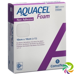 Aquacel Foam 10x10cm Non-Adhesive 10 Stück