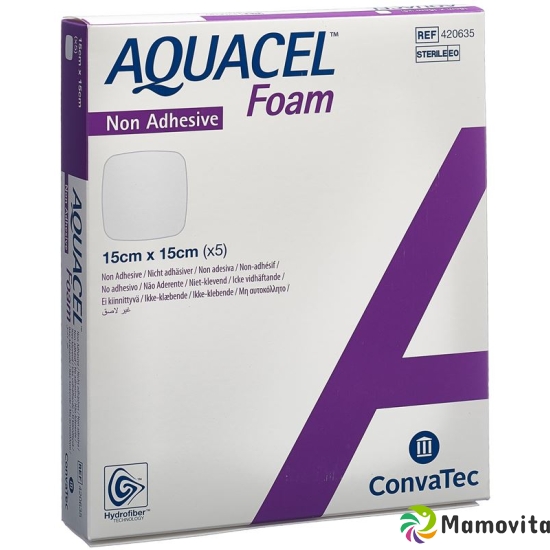 Aquacel Foam 15x15cm Non-Adhesive 5 Stück buy online