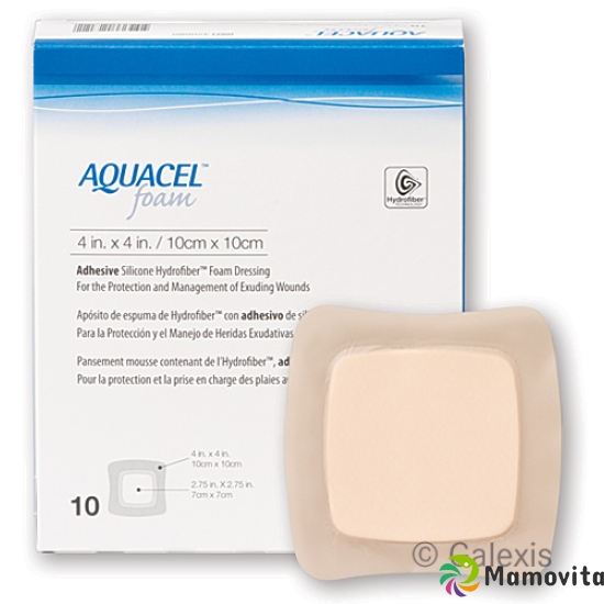 Aquacel Foam 17.5x17.5cm Adhesive 10 Stück buy online