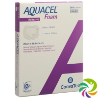 Aquacel Foam Adhesive Sacral 5 Stück