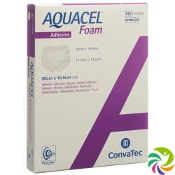 Aquacel Foam Adhesive Sacral 5 Stück