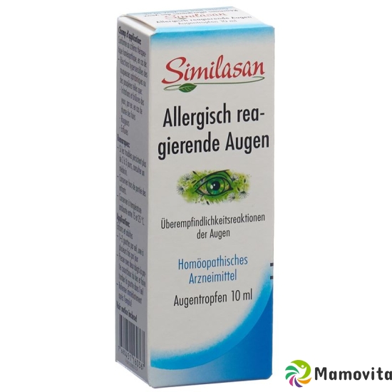 Similasan Allergisch reagierende Augen Augentropfen 10ml buy online