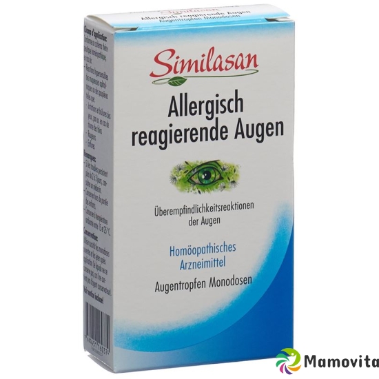 Similasan Allergisch Reagier Augen 20x 0.4ml buy online