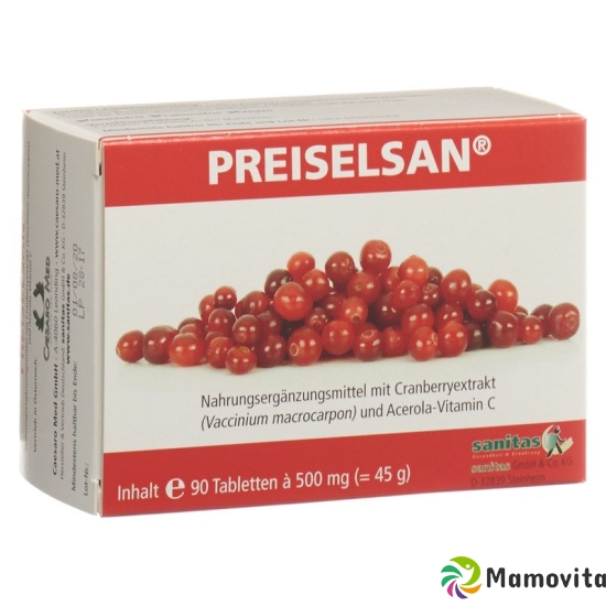 Preiselsan mit Cranberry-Extrakt Tabletten 90 Stück buy online