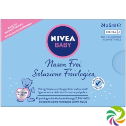 Nivea Baby Nasen Frei Lösung 0.9% 24x 5ml