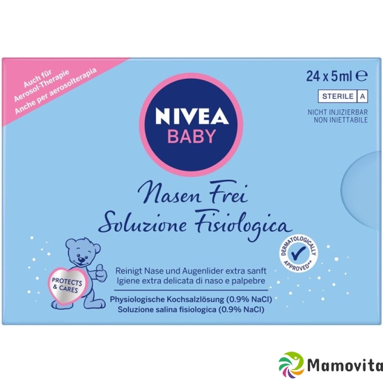 Nivea Baby Nasen Frei Lösung 0.9% 24x 5ml buy online