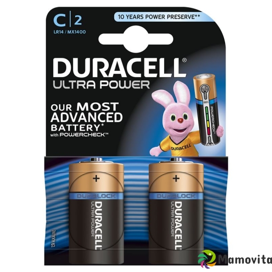 Duracell Ultra Power Batterie MX1400 C 1.5V 2 Stück buy online