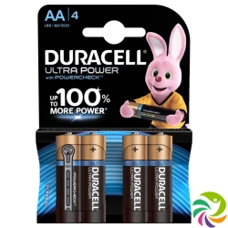 Duracell Batt Ultra Power Mn1500 Aa 1.5v 4 Stück