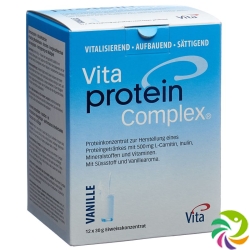 Vita Protein Complex Pulver Vanille 12 Beutel 30g