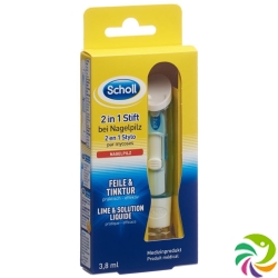 Scholl 2in1 pen for nail fungus