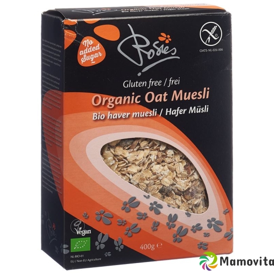 Rosies Müesli Haferflocken Bio 400g buy online